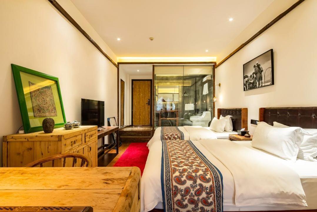 Qintai Tibetan Culture Boutique Hotel Csengtu Kültér fotó